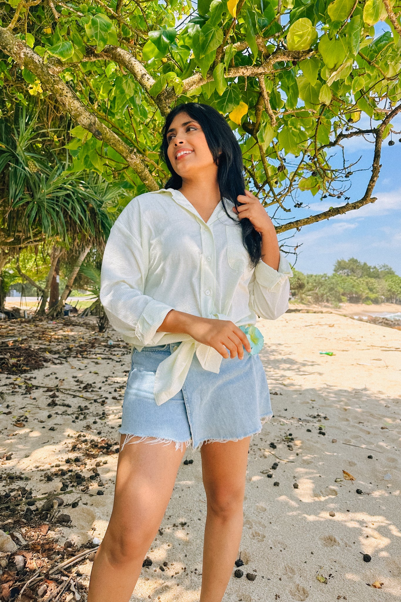 Ciao Lime Oversize Shirt