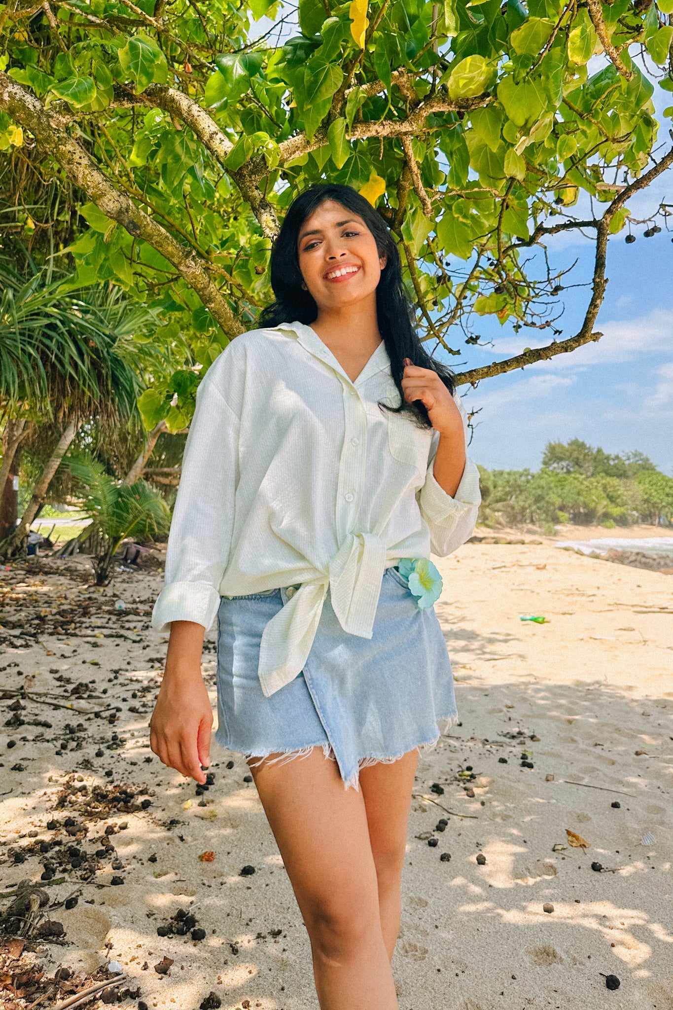 Ciao Lime Oversize Shirt