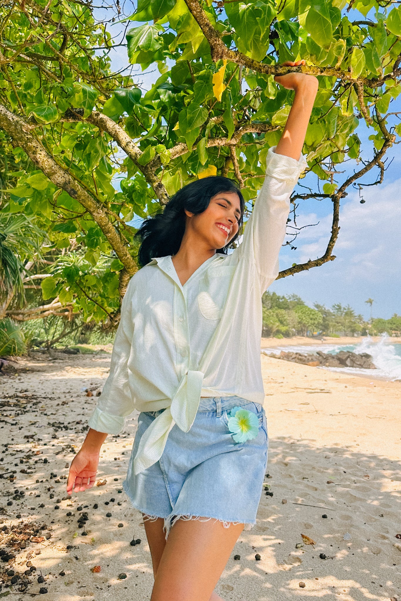 Ciao Lime Oversize Shirt