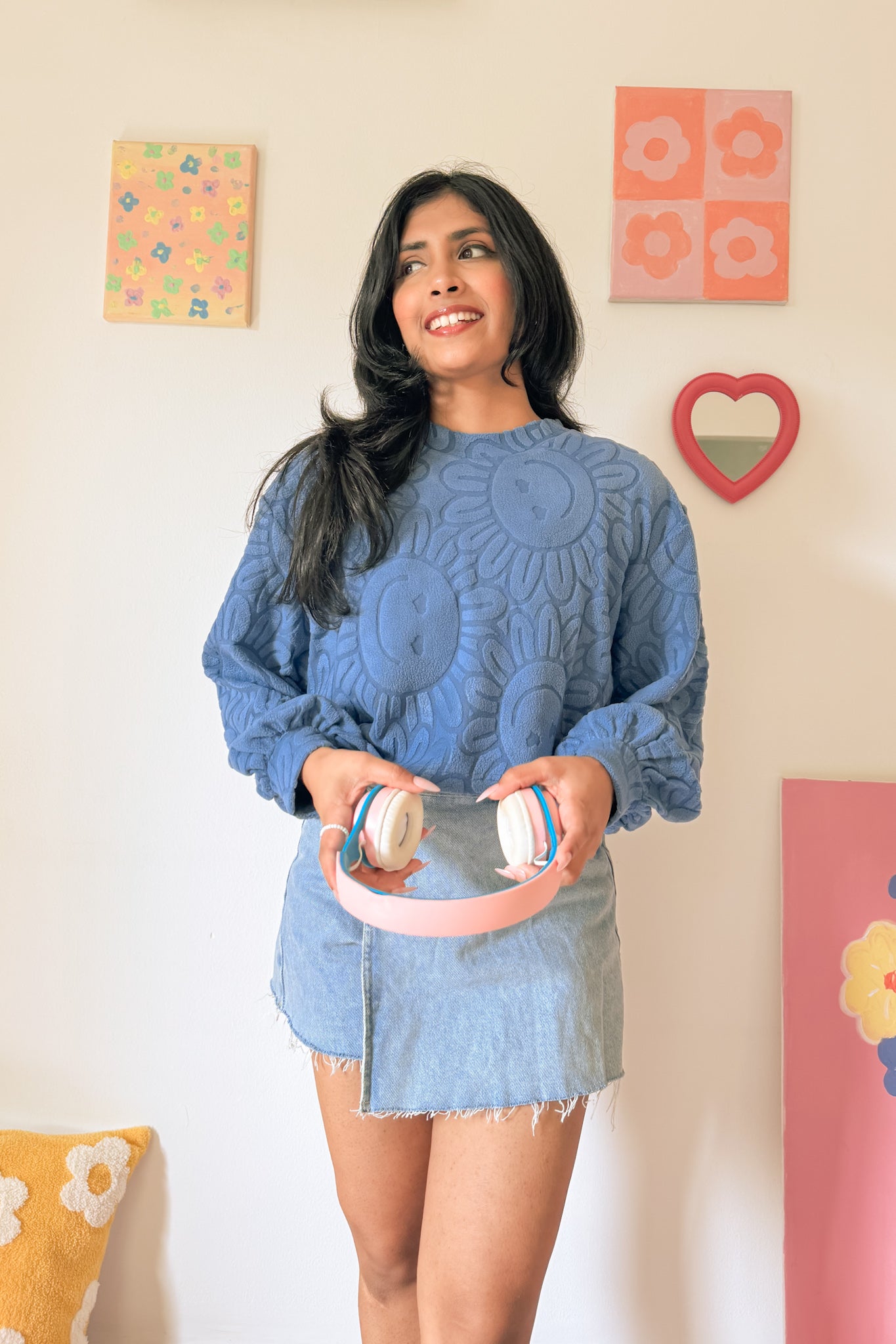 Soft Petal Hug Pullover